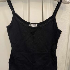 Vintage Juicy Couture Black Fitted Sleeveless Camisole/NWOT NEVER WORN